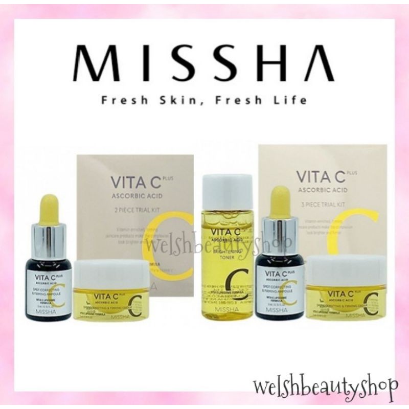 [MISSHA] VITA C PLUS ASCORBIC ACID (3items/2items) Shopee Malaysia