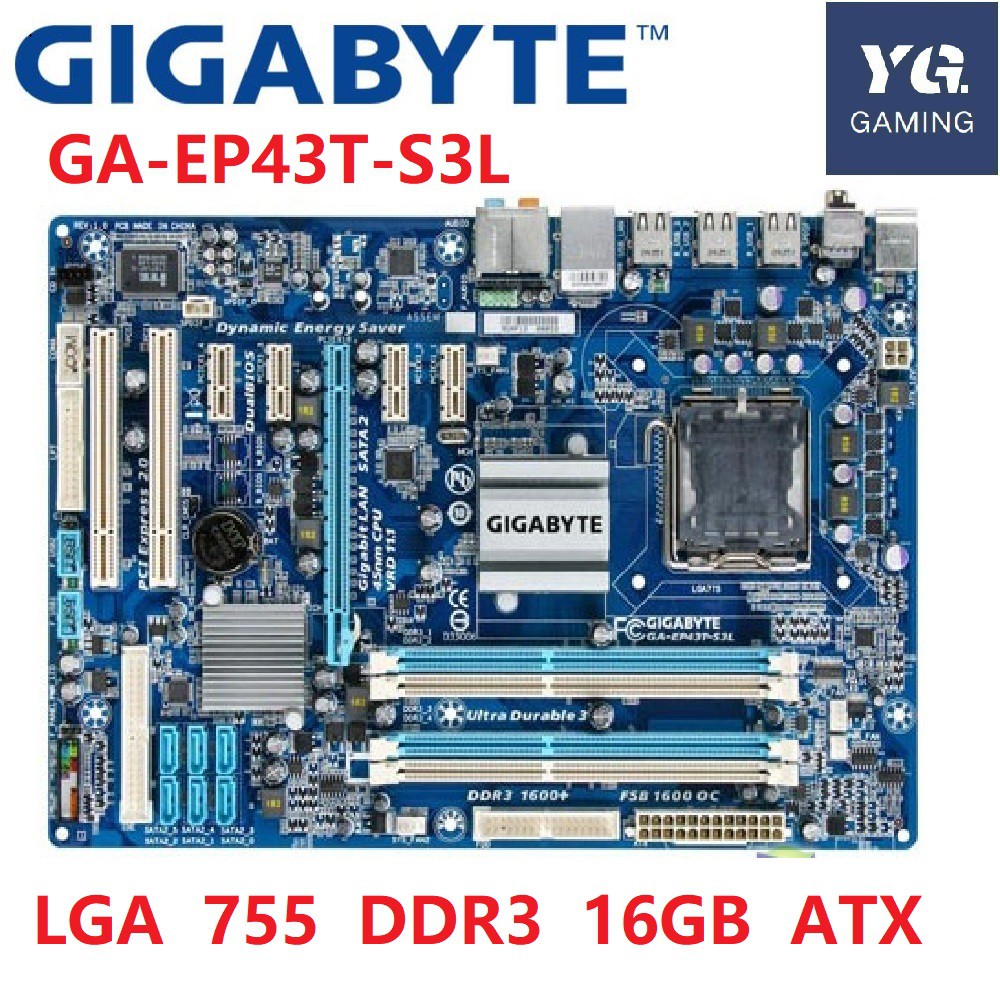 Gigabyte p43 es3g какие процессоры поддерживает