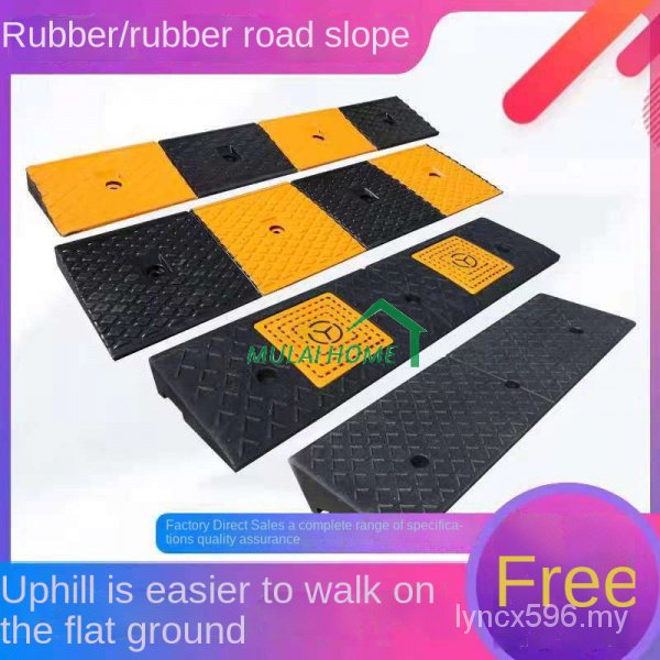 Step Mat Threshold Ramp Mat Curb Household Rubber Slope Road Car Uphill ...