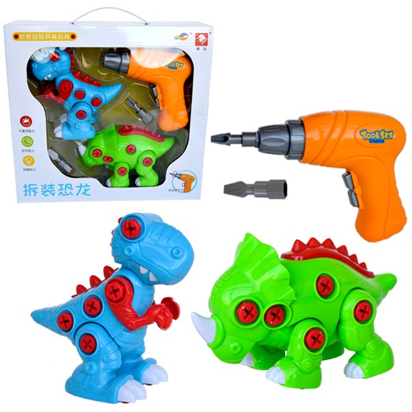 dinosaur screw toy