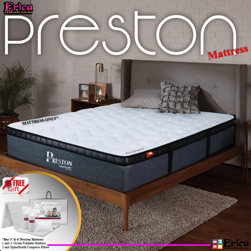 🔥FREE SHIPPING+GIFTS🔥 Goodnite Preston 12'' Pocketed Spring Mattress