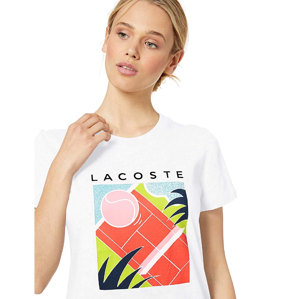lacoste graphic tees