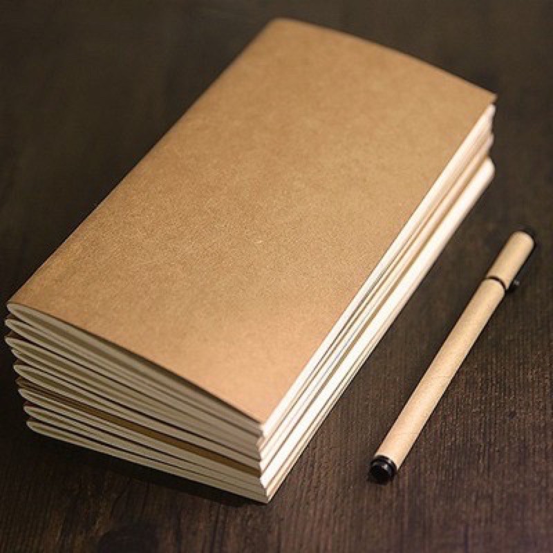 Traveler's Notebook Planner Notebook Writing Books TravelBook "Personal Size" Notepad