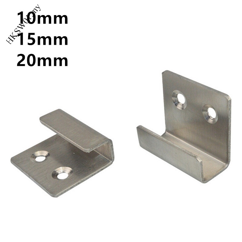 5pcs Stainless Steel Flat J Hooks Hanger Ceramic Tile Billboard Display