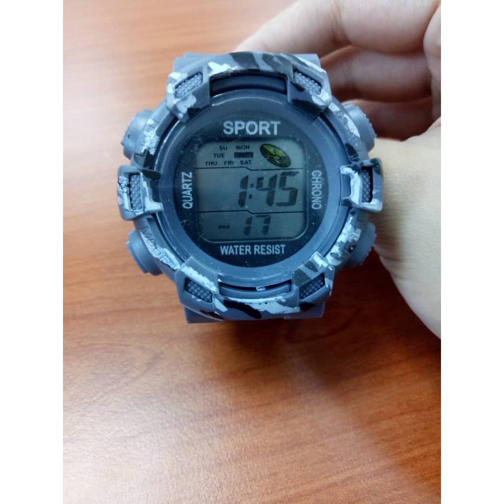 boys camouflage watch