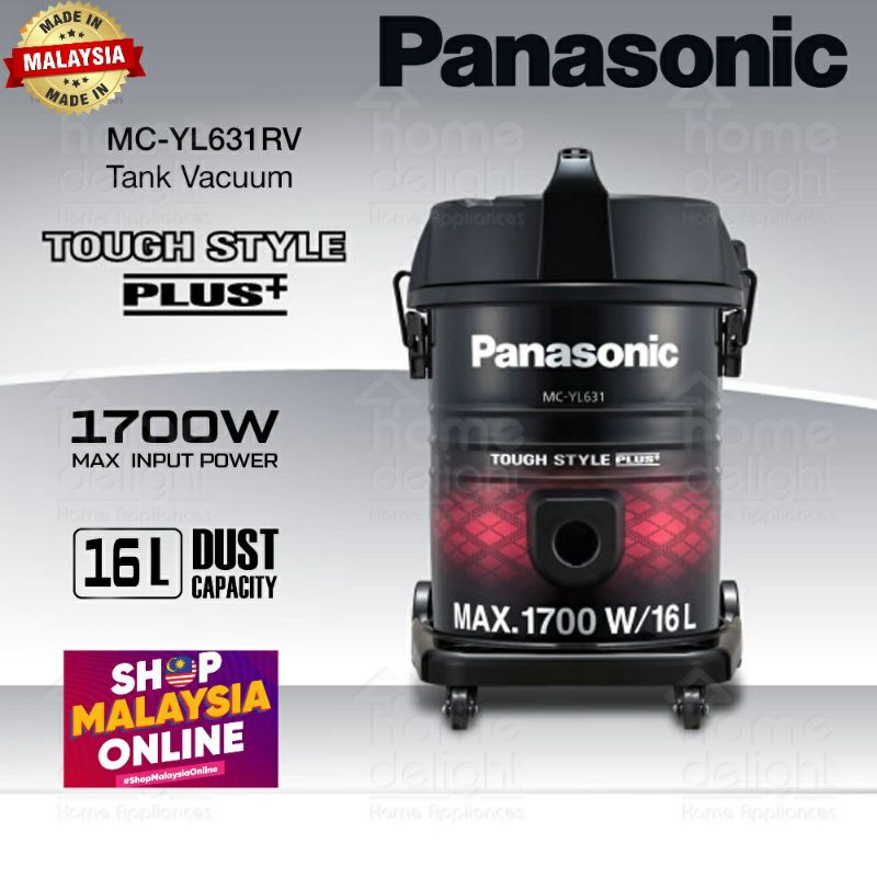 Panasonic Vacuum Wet & Dry 16 Litre 1700W MCYL631 Shopee Malaysia