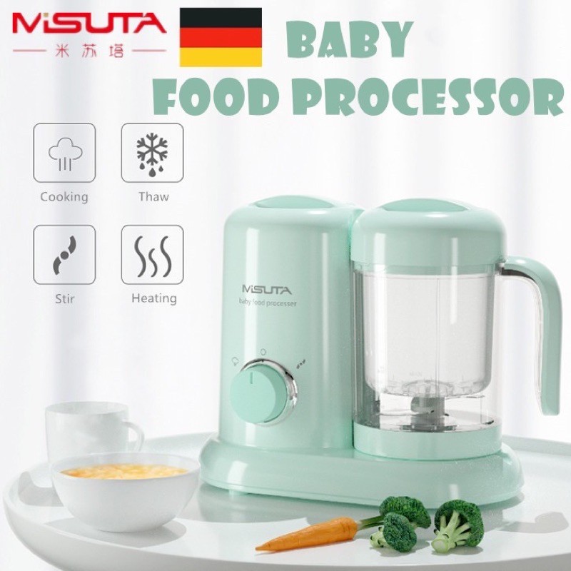 4 IN 1 👶 MISUTA BABY BLENDER BABY FOOD PROCESSOR BABYCOOK MIXER STEAMER