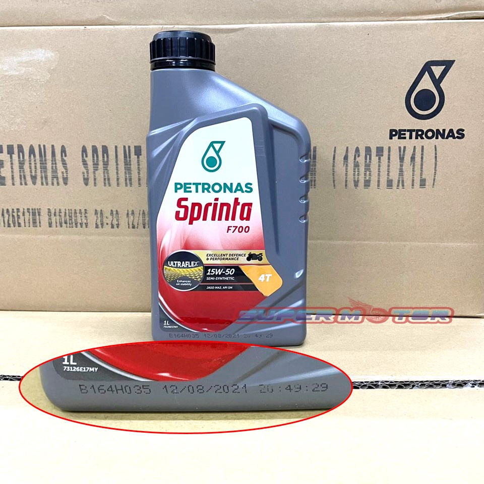 Buy Petronas Sprinta Made In Italy F900 10w40 F700 15w50 F500 10w40 F100 Sae40 4t Guarantee Original Seetracker Malaysia