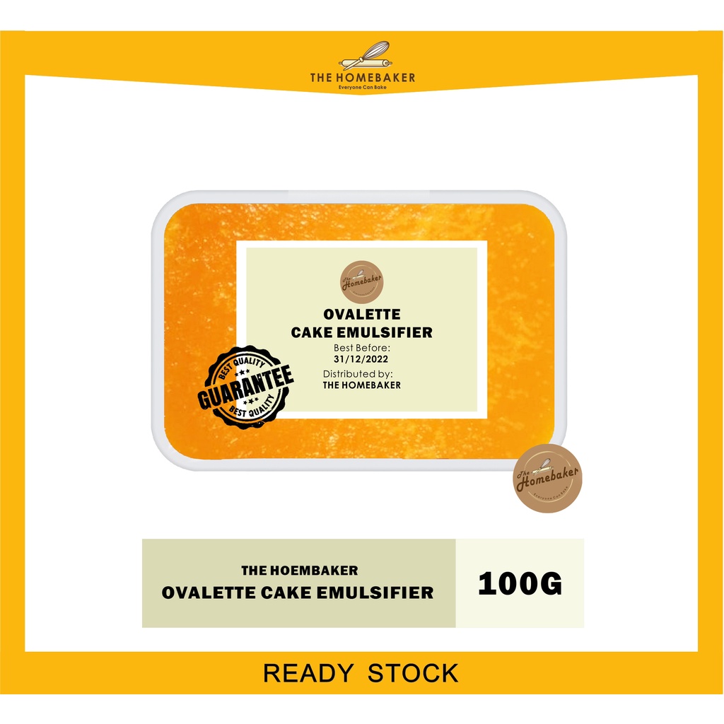 Ovalette / Ovallete / Ovalette Ice Cream/ Sponge Cake Stabilizer 100g