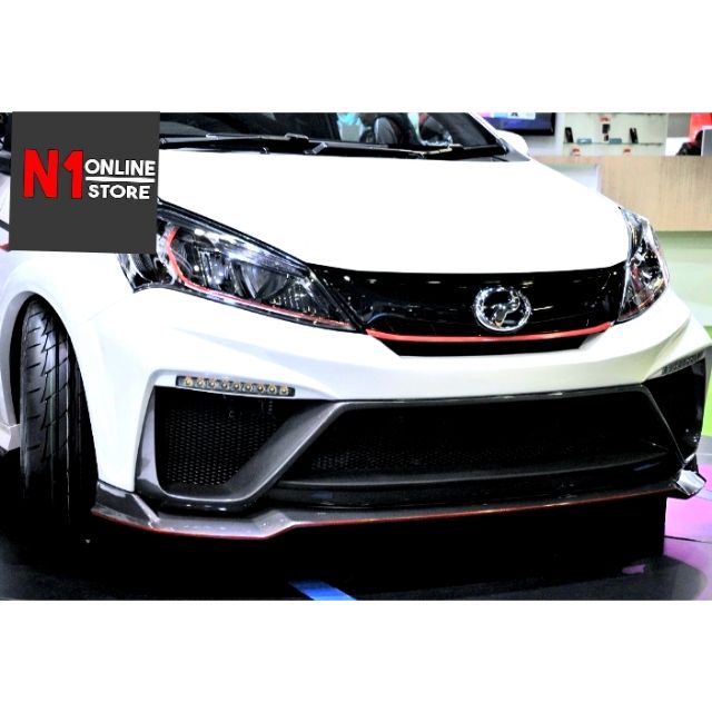 Myvi Gt Front Bumper With Led Light Shopee Malaysia