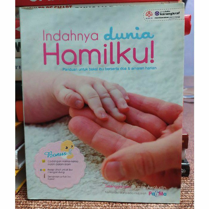 Preloved Indahnya Dunia Hamilku Buku Panduan Untuk Bakal Ibu Beserta Doa Amalan Harian Shopee Malaysia