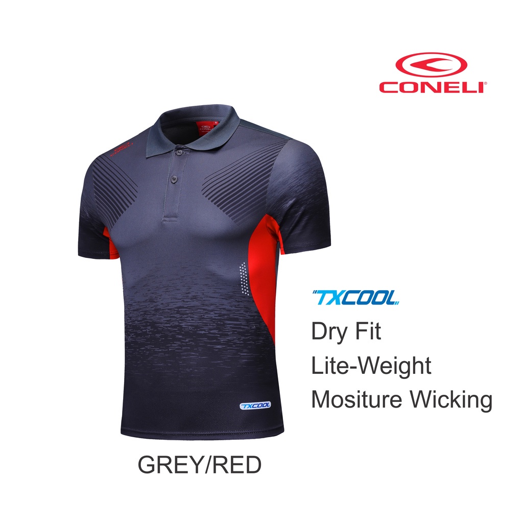 CONELI CMP1809 MEN WOMEN CASUAL, LIFESTYLE, SPORT COLLAR TSHIRT UNISEX COLLAR SPORTS CASUAL SHIRT