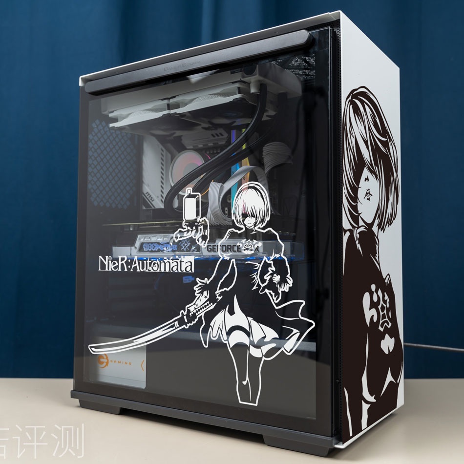 NieR:Automata ATX Gaming PC Case Stickers Mid Tower Computer Decorative ...