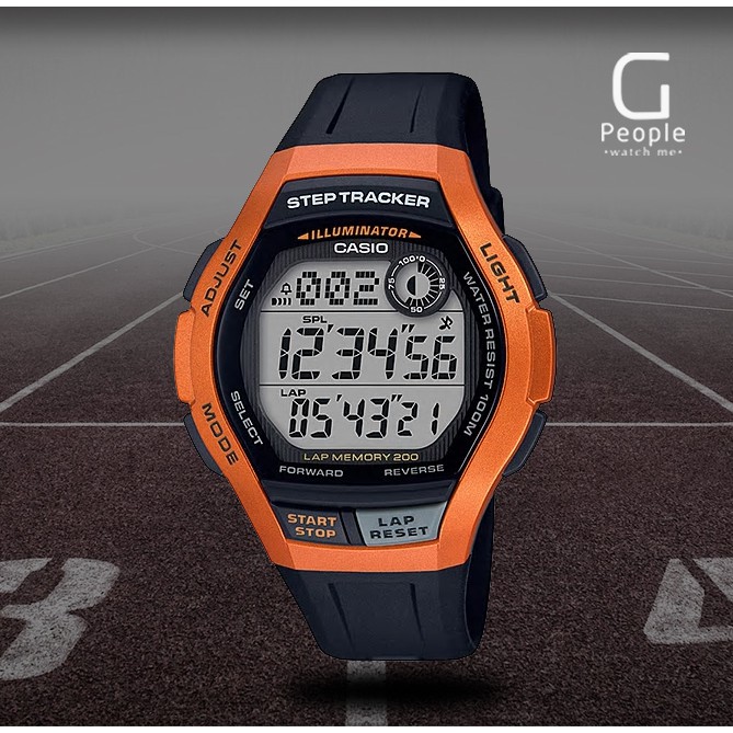 CASIO WS-2000H-4AV / WS-2000H-4A / WS-2000H STEP TRACKER WATCH 100%  ORIGINAL | Shopee Malaysia