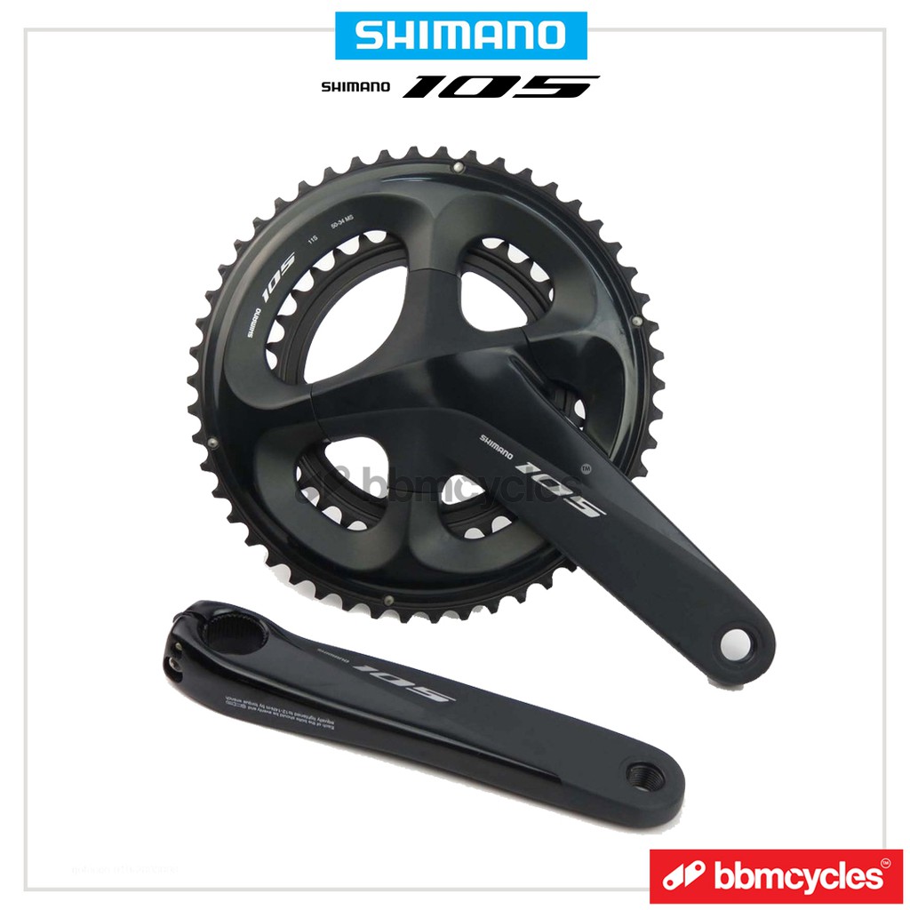 Shimano 105 R7000 Crankset 11 Speed Crank Road Bikes Made In Japan New In Boxes Shopee Malaysia