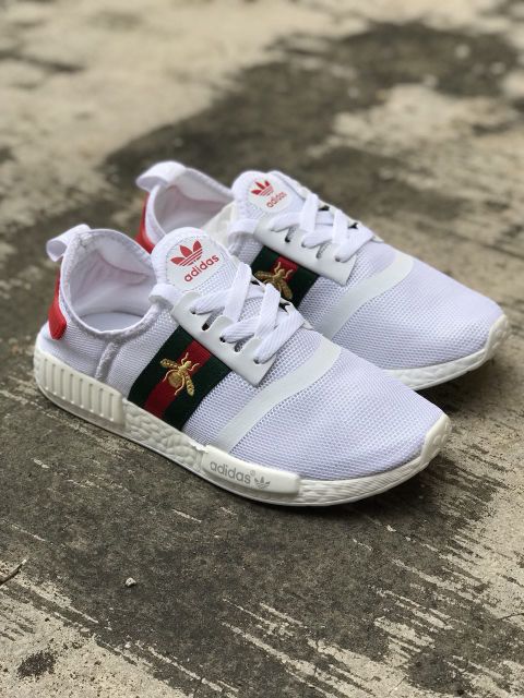 adidas nmd gucci white