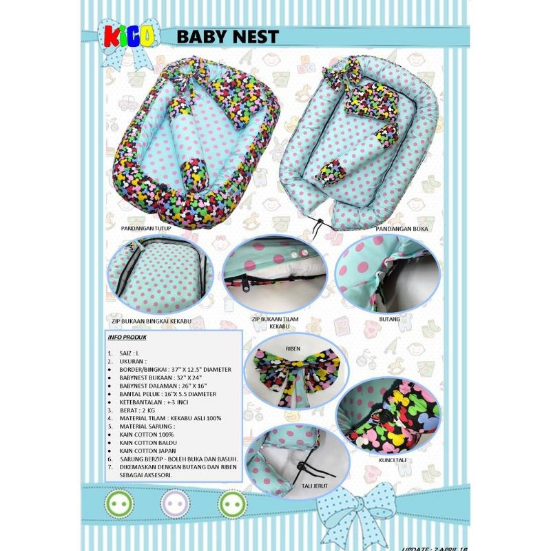 Tilam Playpen Baby Sarung Tilam Playpen Mattress Foam My Dear 25025 Tilam Baby Murah Saiz Playpen