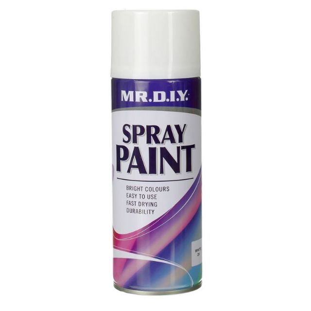 MR.DIY Spray Paint White (400ml) | Shopee Malaysia