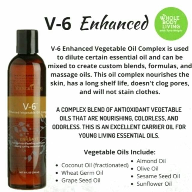 Young Living V6 Enhanced Vegetable Oil Complex 8oz Shopee Malaysia