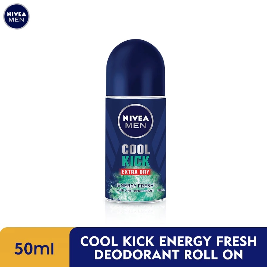 Nivea Men Cool Kick Energy Fresh Deodorant Roll On 50ml