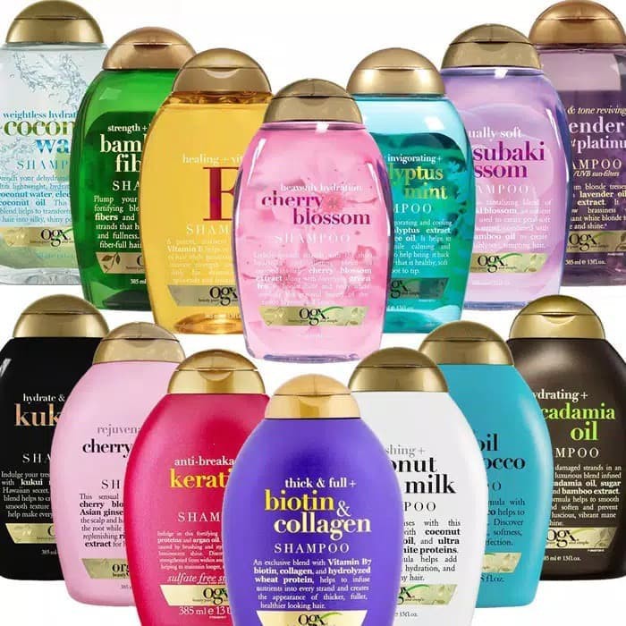 OGX Shampoo and Conditioner Series 385ml Shopee Malaysia