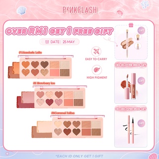 Pinkflash OhMyLove Multiple Face Palette Eyeshadow Blush Highlighter Contour 4 in 1