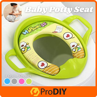 Baby Kids Portable Potty Toilet Training Soft Cushion Seat Pad with Armrest Pelapik Mangkuk Tandas Budak