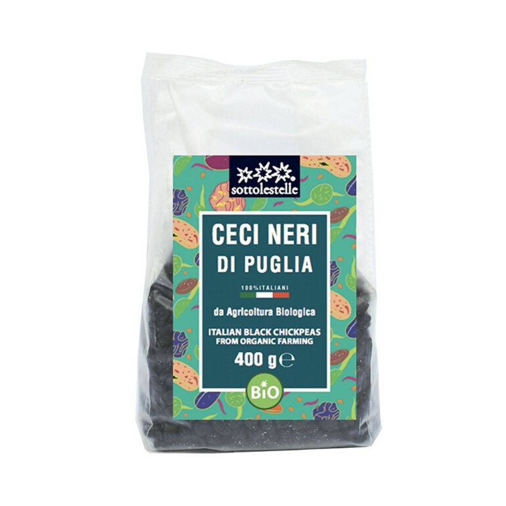 [100g] Organic Ceci Neri Black Chickpeas Sottolestelle
