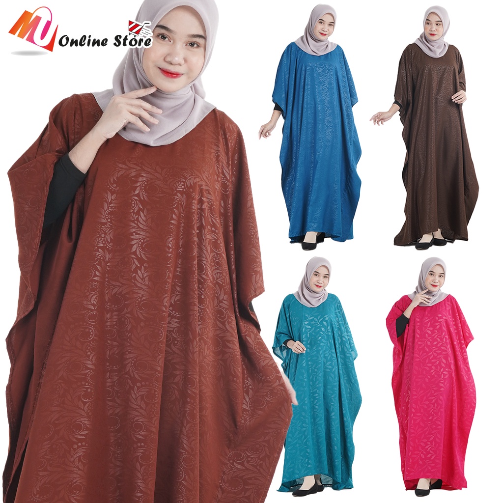 Mu Baju Kaftan Kelawar Plain Dewasa Baju Kelawar Kosong Kaftan