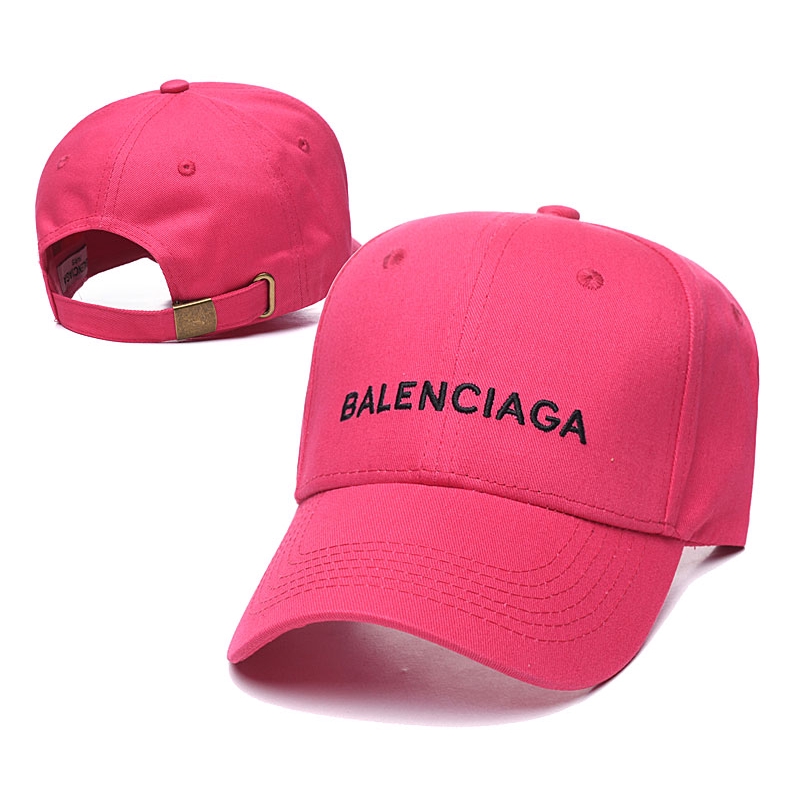 pink balenciaga cap