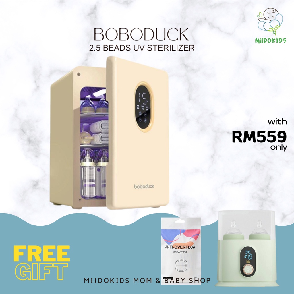 Boboduck LED UV Sterilizer 19L (Cream 25LED Lights) Shopee Malaysia