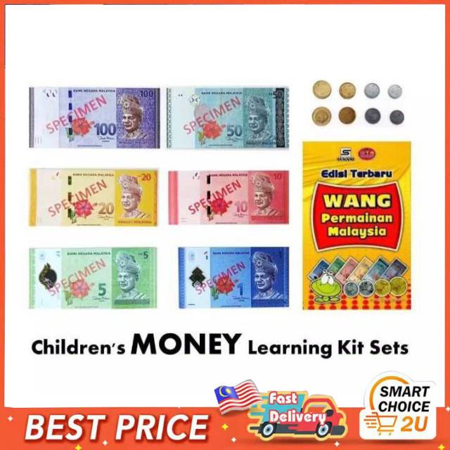 (Ready Stock)Set Wang Permainan Ringgit Malaysia Children ...