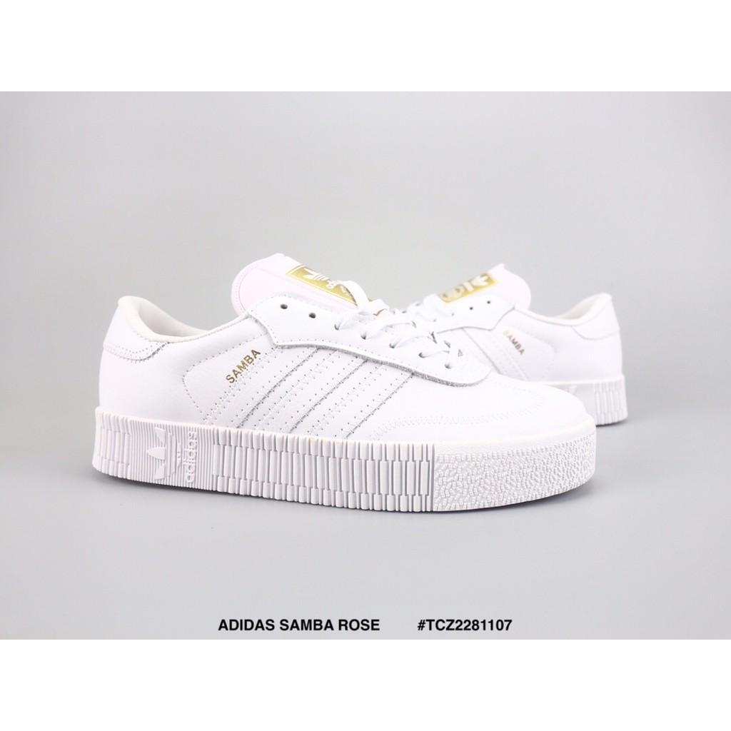adidas samba white platform