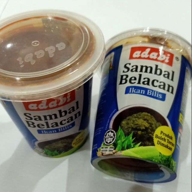 Sambal Belacan Ikan Bilis Adabi