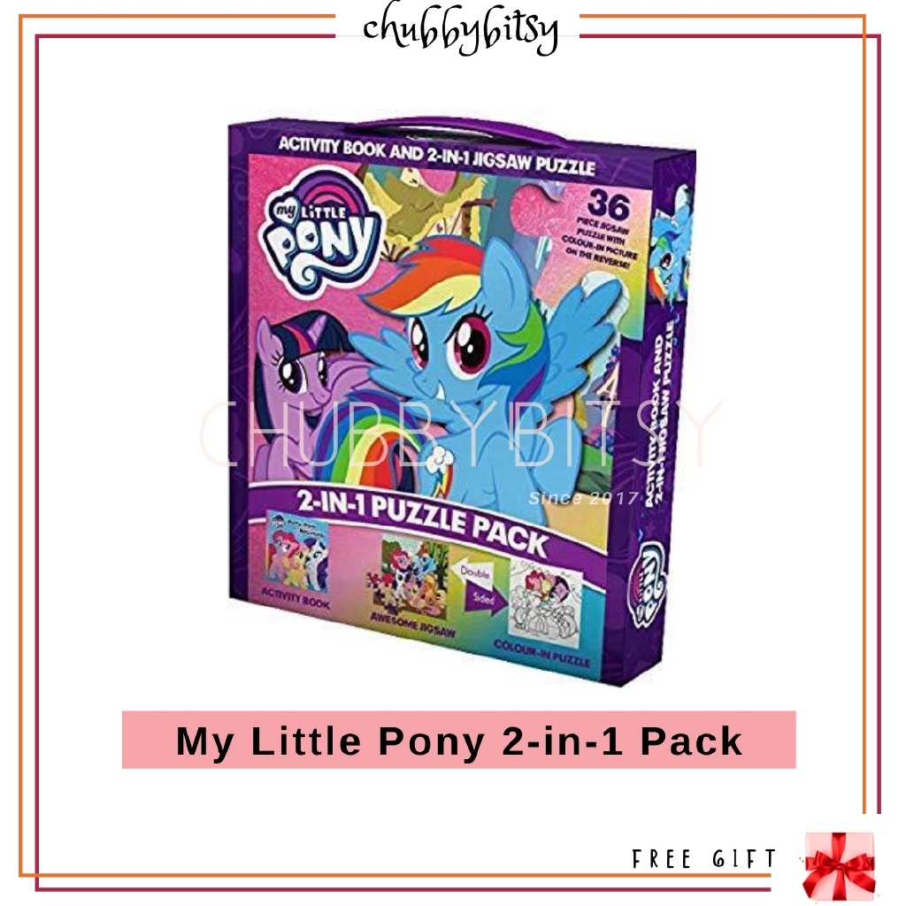 My Little Pony 2-in-1 Activity Book and Jigsaw Puzzle ...