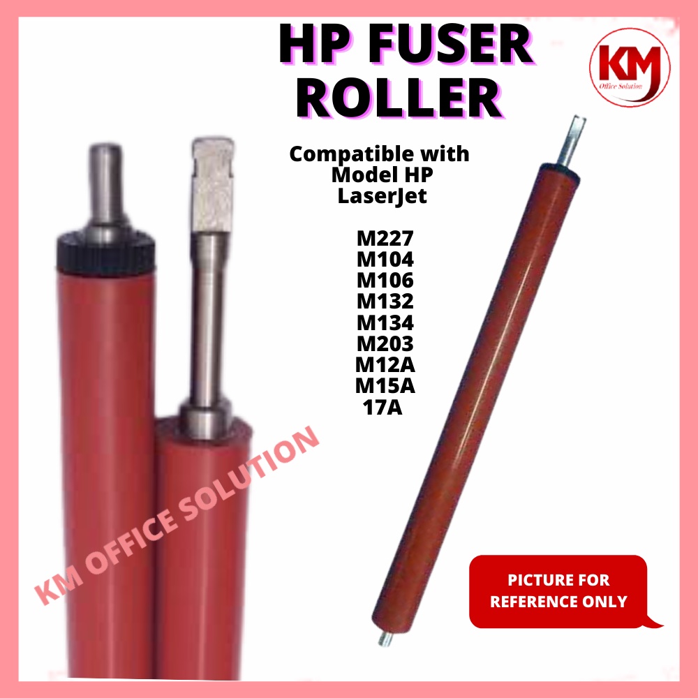 Fuser Pressure Roller FUSER FILM for HP LaserJet M227 M104 M106 M132 M134 M203D M15A 17A FUSER FILM