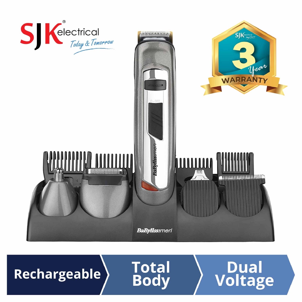 dual voltage rechargeable cordless trimmer