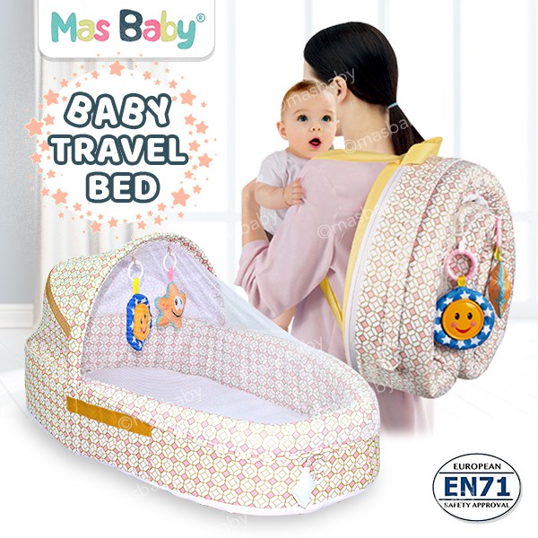 Mas Baby Newborn Foldable Travel Mattress Portable Snuggler Bed For New