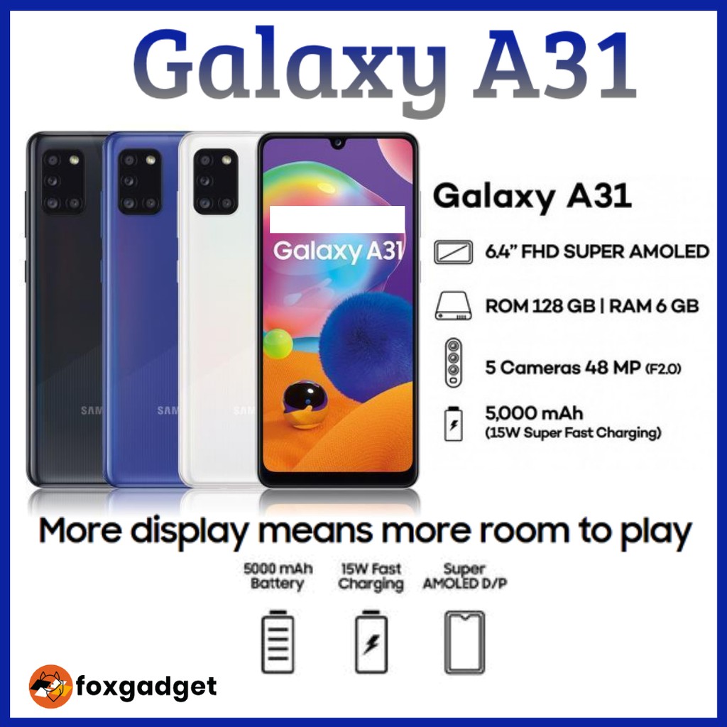 samsung galaxy a31 mrp