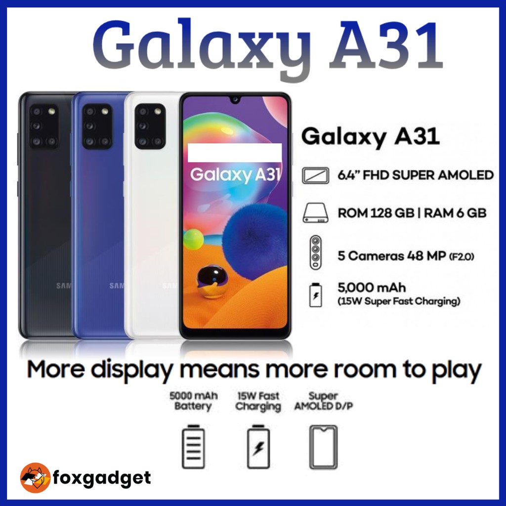 samsung a31s ram