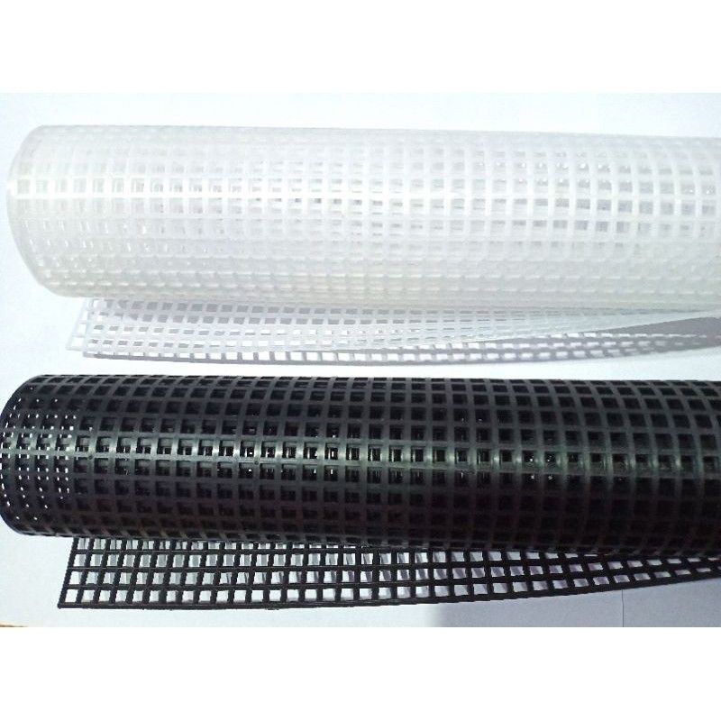Mesh Benang Kait Beg Plastic Canvas Mesh Jaring Plastik Canvas plastic Local  DIY 网格底板 Lining  DIY Plastic Net