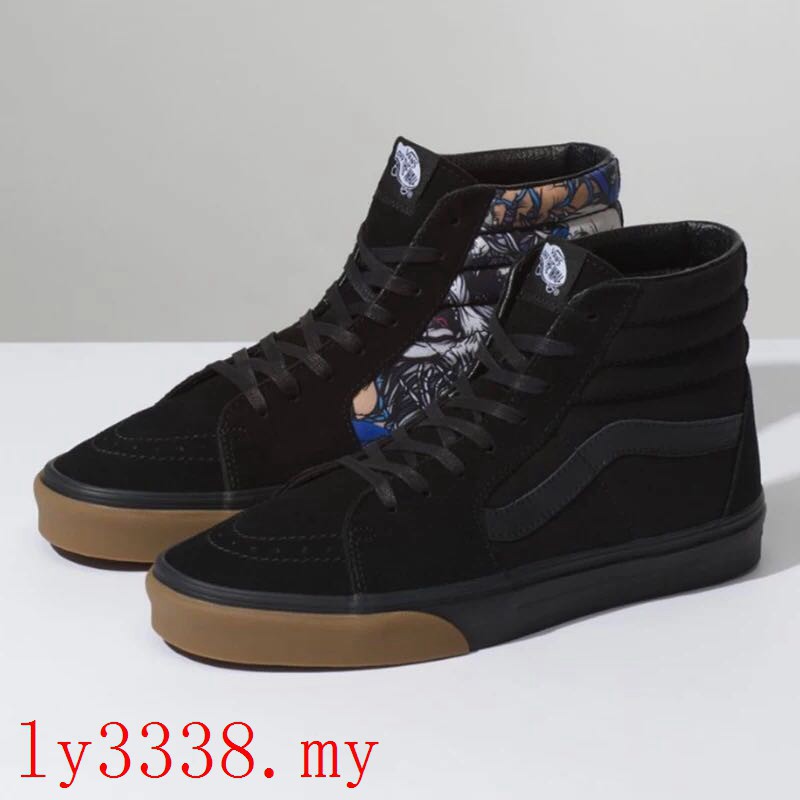 vans skull high tops