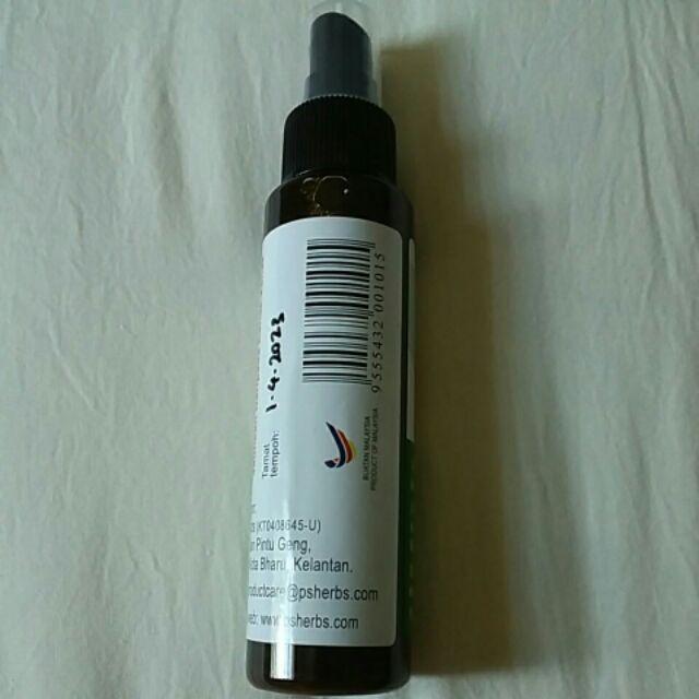 PS Herbs Ubat kurap, kudis, fungus kucing anjing (Spray F7 