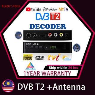 1 Year Warranty MY TV MYTV Decoder Myfreeview Dekoder ...