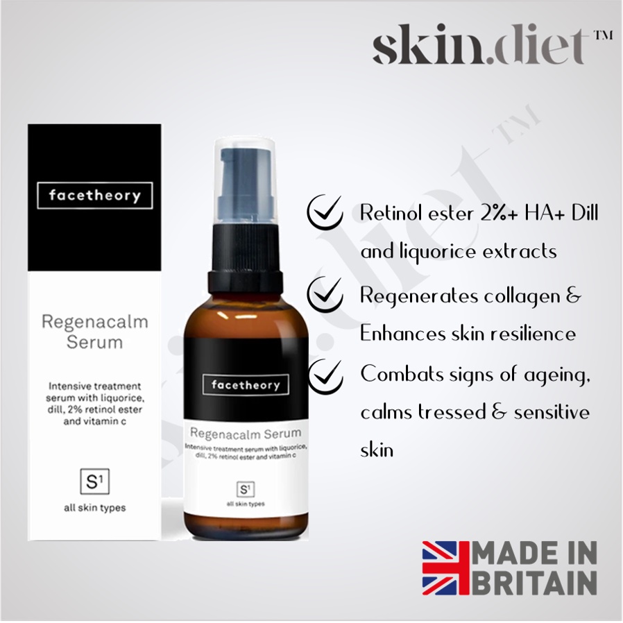 (100 Authentic/ Ready Stock) Facetheory Regenacalm 2 Retinol and