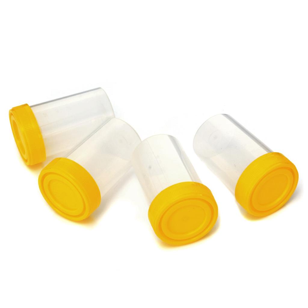 New Hospital Urine Collection Sample Cup Specimen Bottle Container