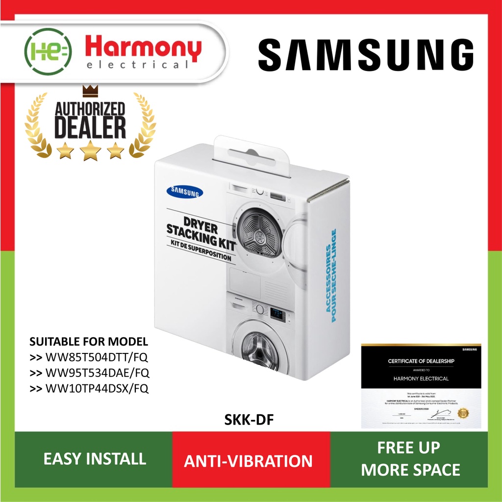 SAMSUNG Laundry Stacking Kit (SKKDF) Shopee Malaysia