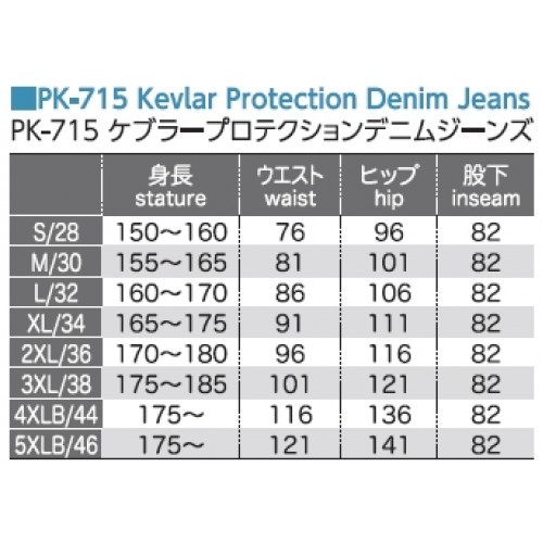 Komine Pk 715 Kevlar Protect Denim Jeans Black Shopee Malaysia