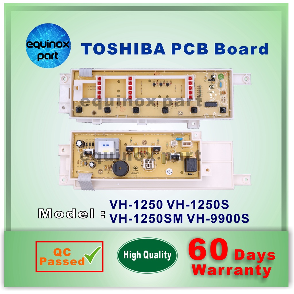 VH1250 VH1250S VH1250SM VH9900S Toshiba Washing Machine PCB Board