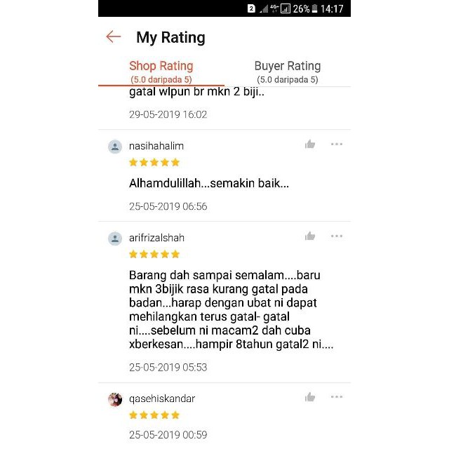 Produk penjagaan kulit Ubat gatal, elergik, kurap, fungus, kudis 